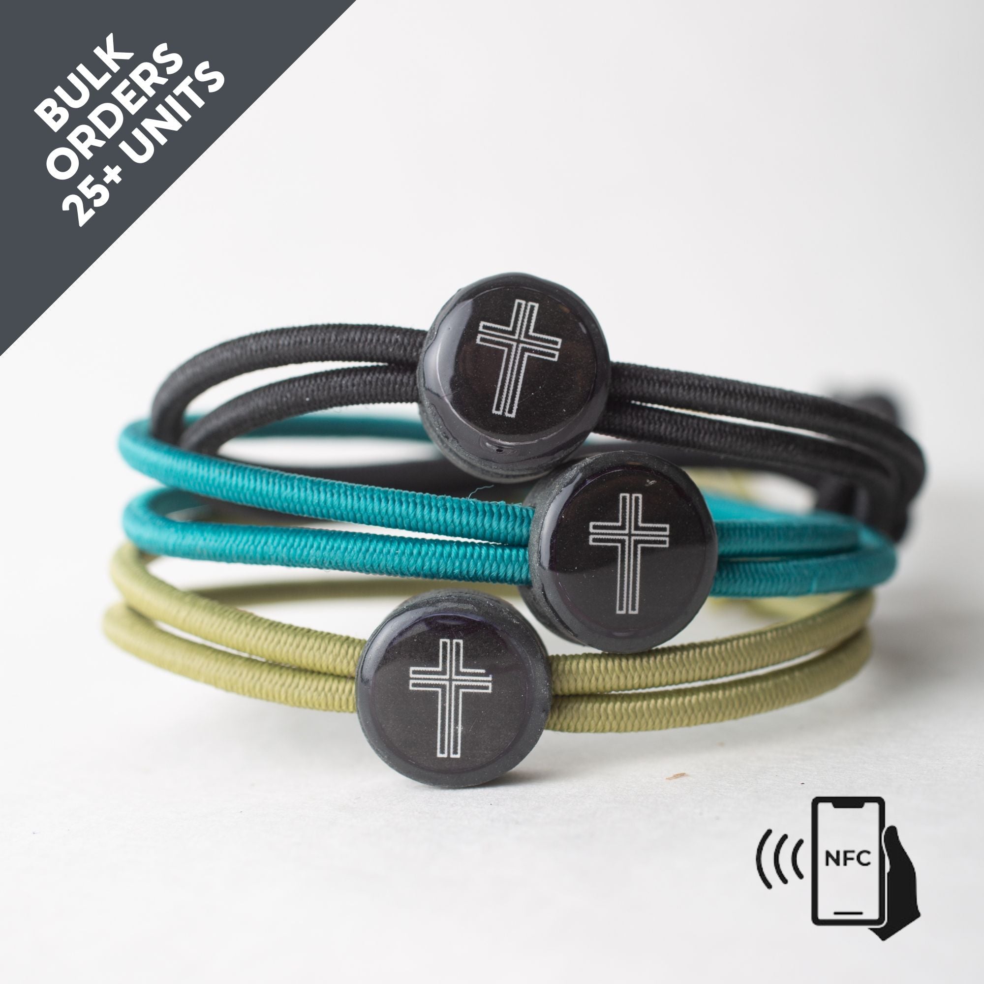 Daily Bible Verse Beacon Bracelets - Stretch Cord - BULK