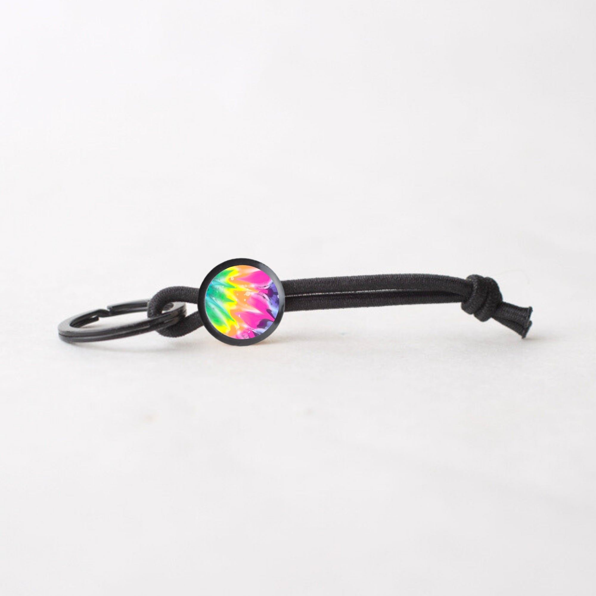 Beacon Smart Product - Tie-Dye Keychain