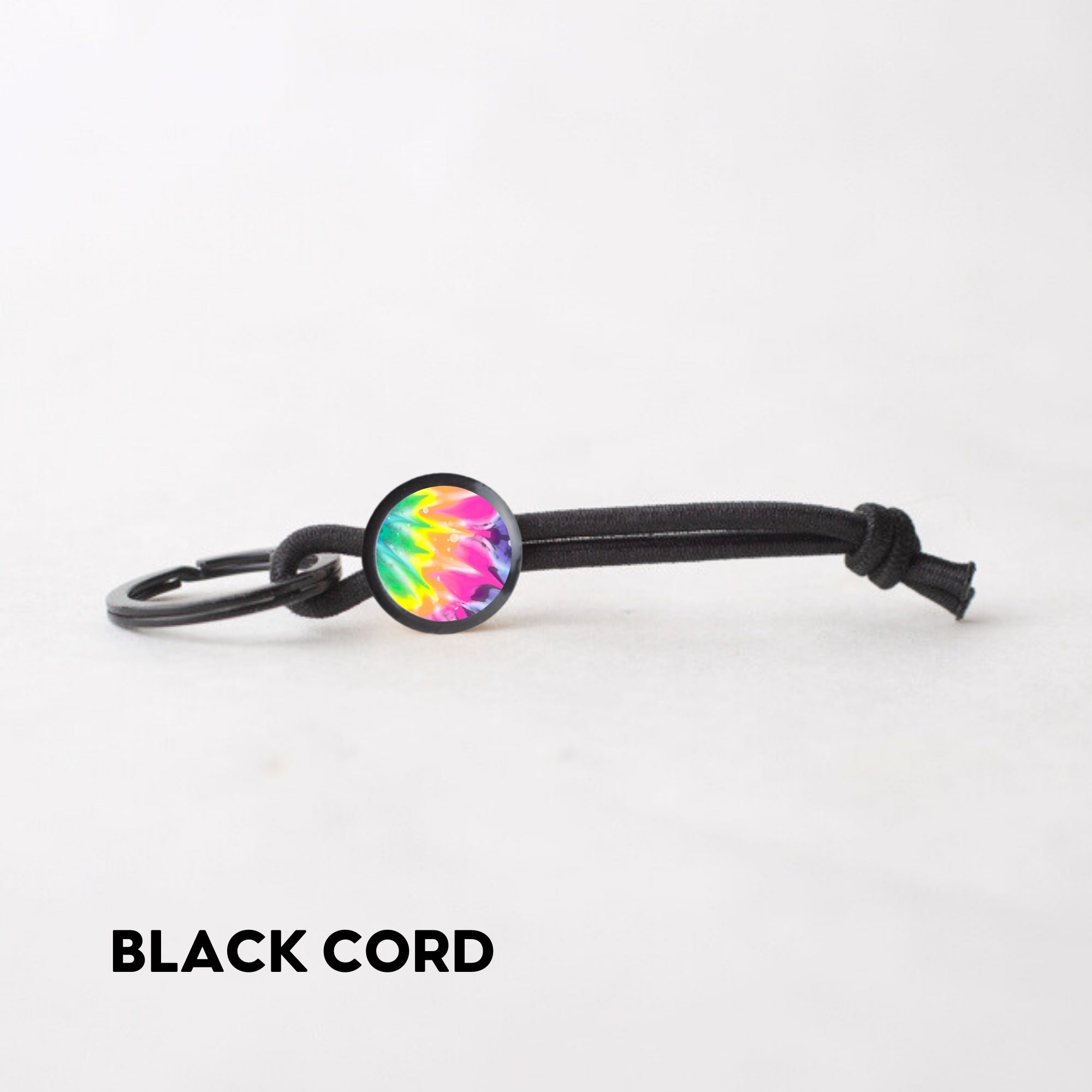 Beacon Smart Product - Tie-Dye Keychain