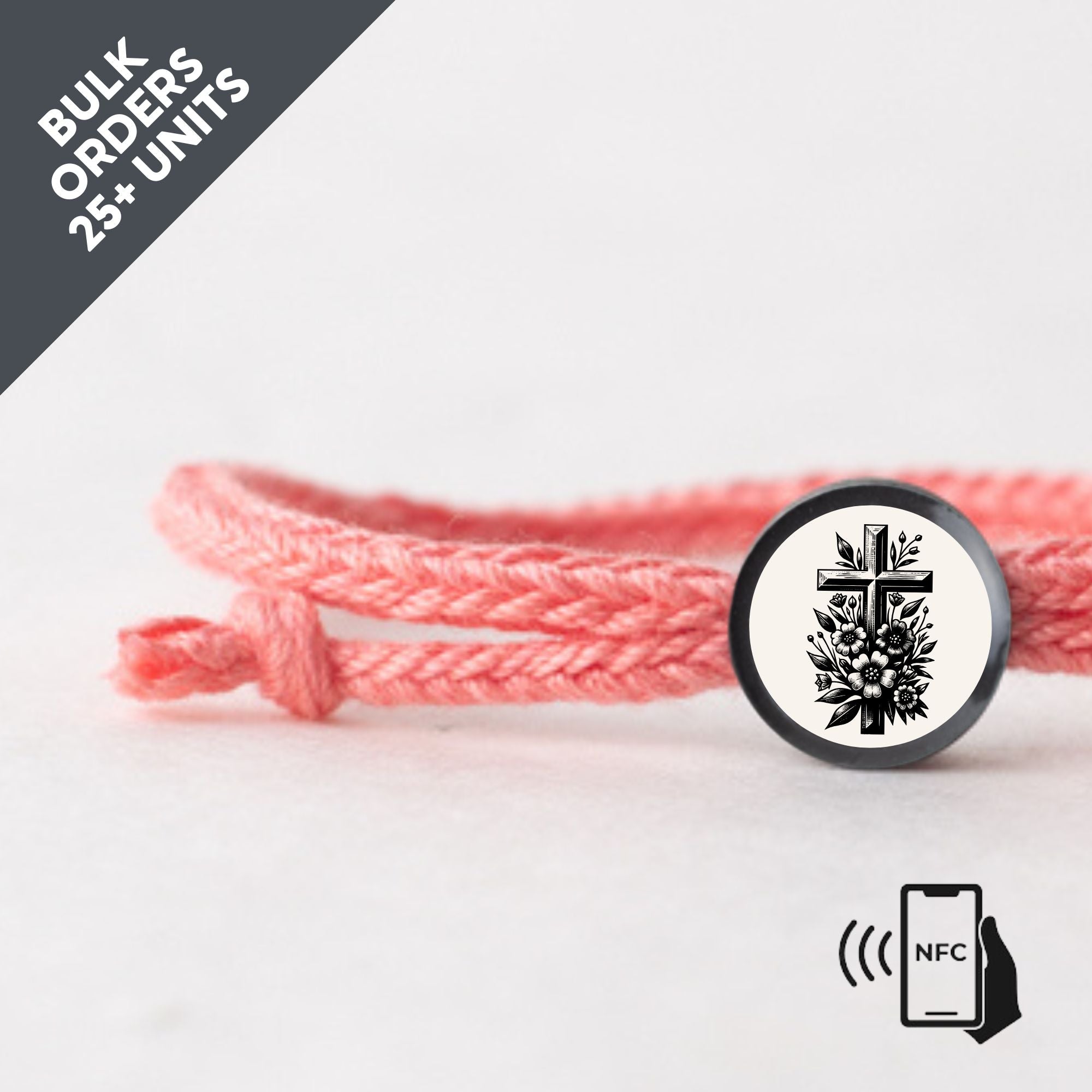 Daily Bible Verse Beacon Bracelet - Hand-woven Cord - BULK