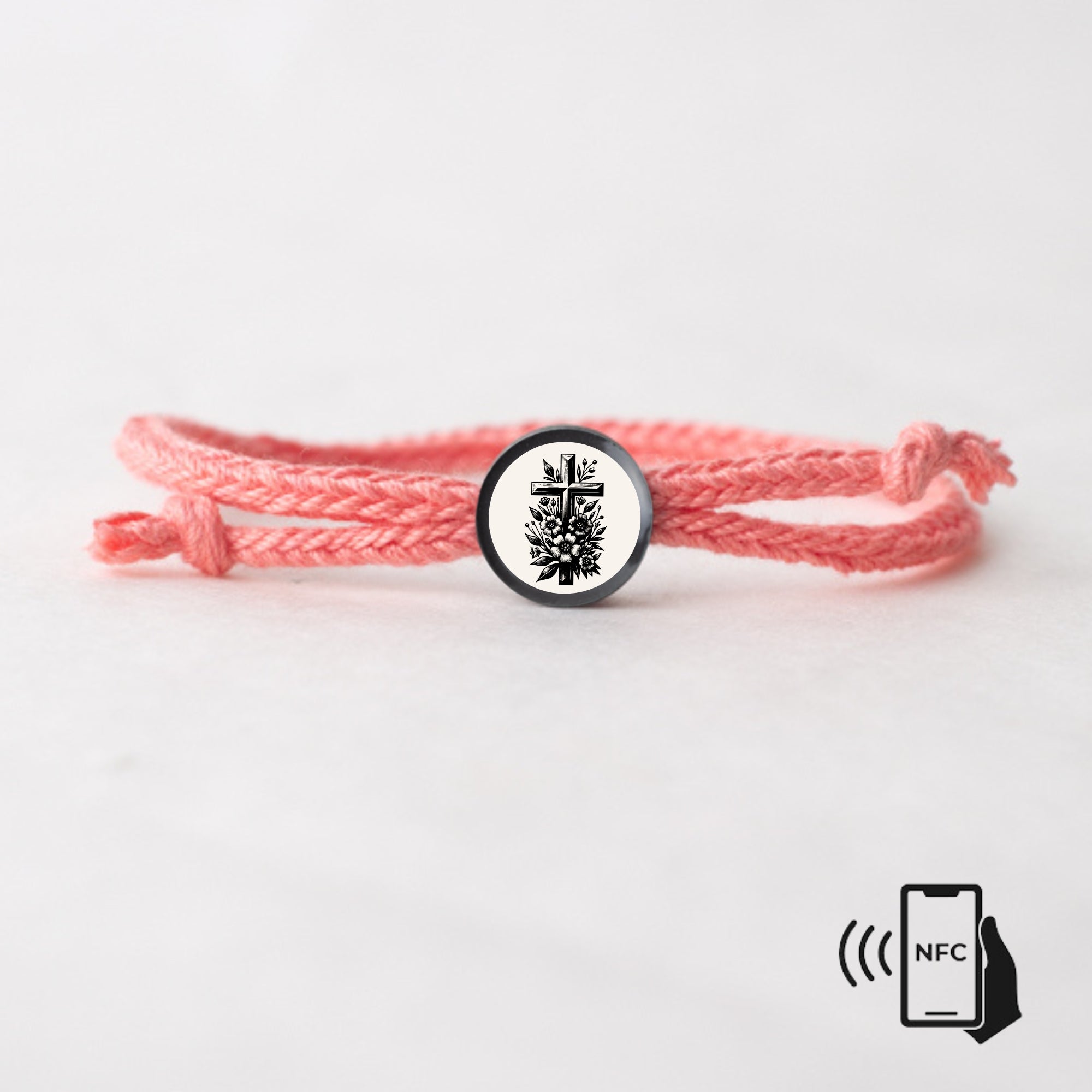 Daily Bible Verse Beacon Bracelet - Hand-woven Cord