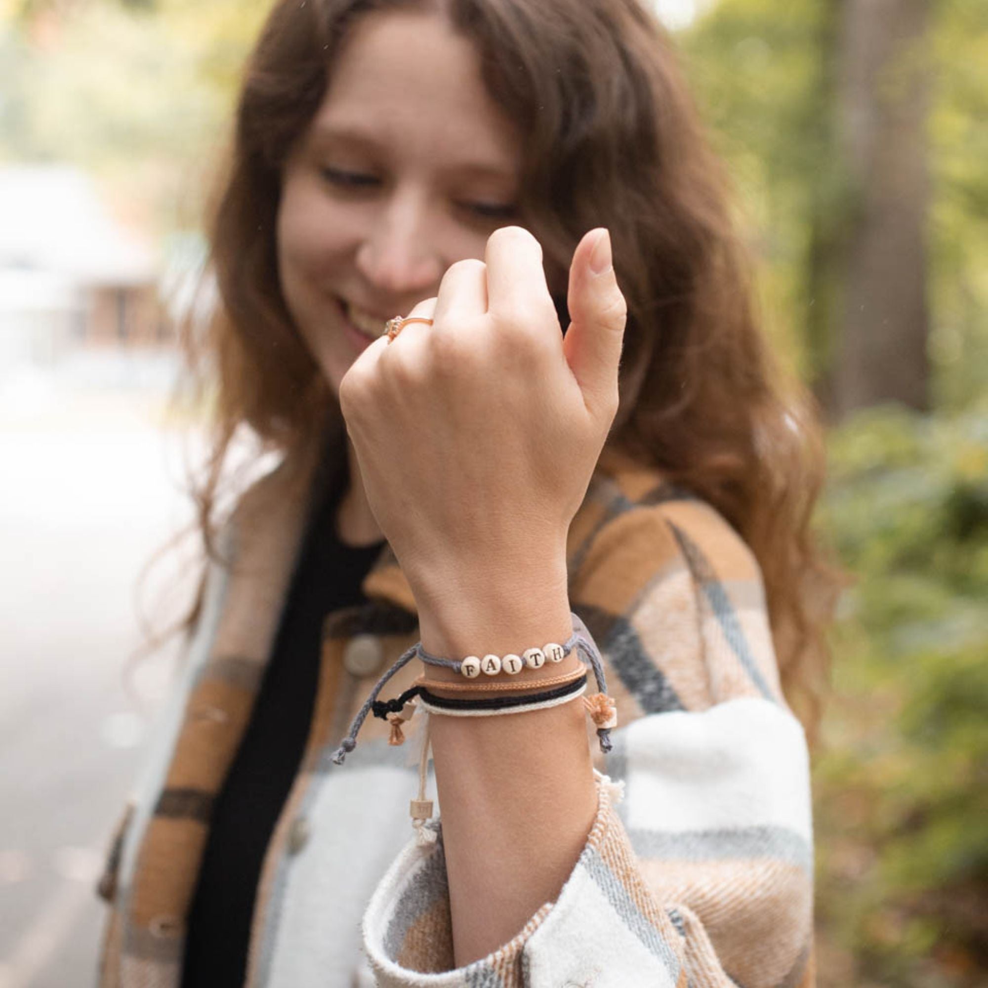 Custom Friendship Bracelets on Woven Cord - BULK