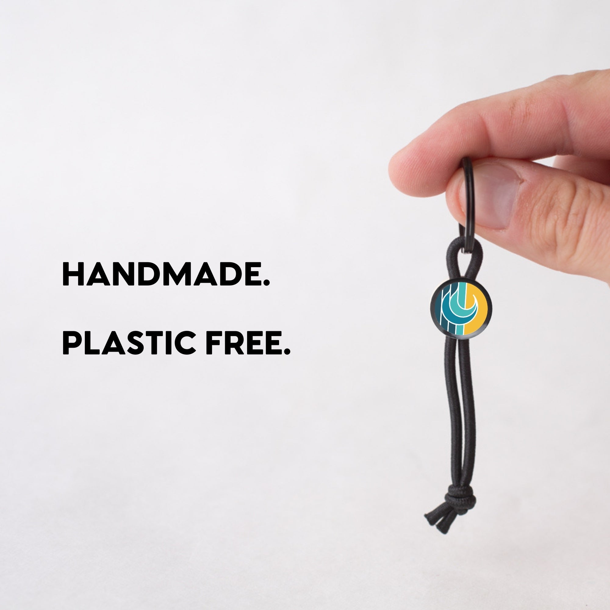 Beacon Smart Product - Wave Curl Keychain