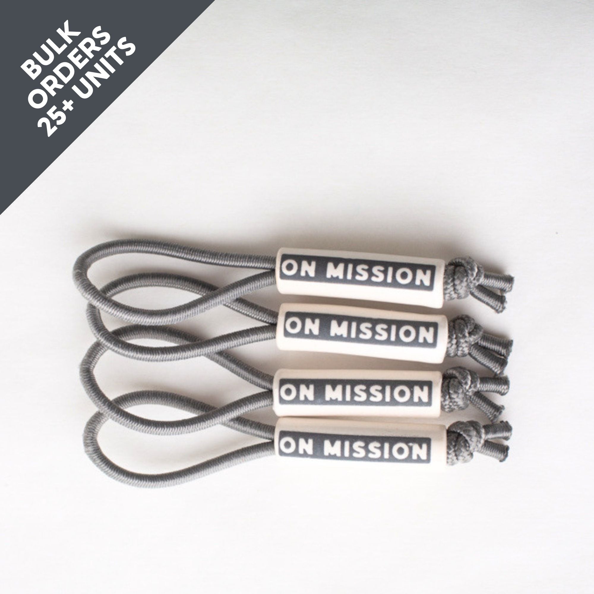 Custom Active Zipper Tags - BULK